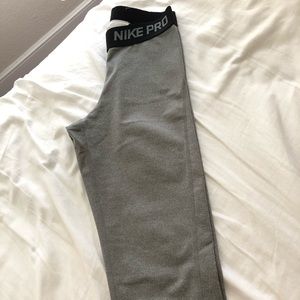 Nike Grey Capri Leggings